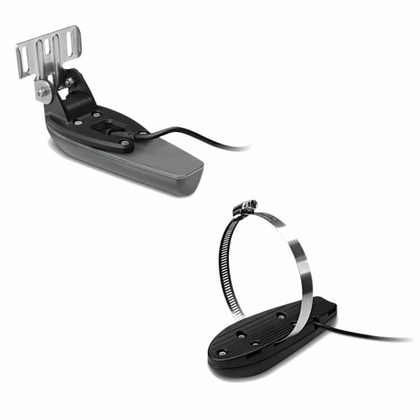 Garmin GT20-TM Transom Mount Transducer - 500W CHIRP With 16° Tilted DownVu For Fish Finders